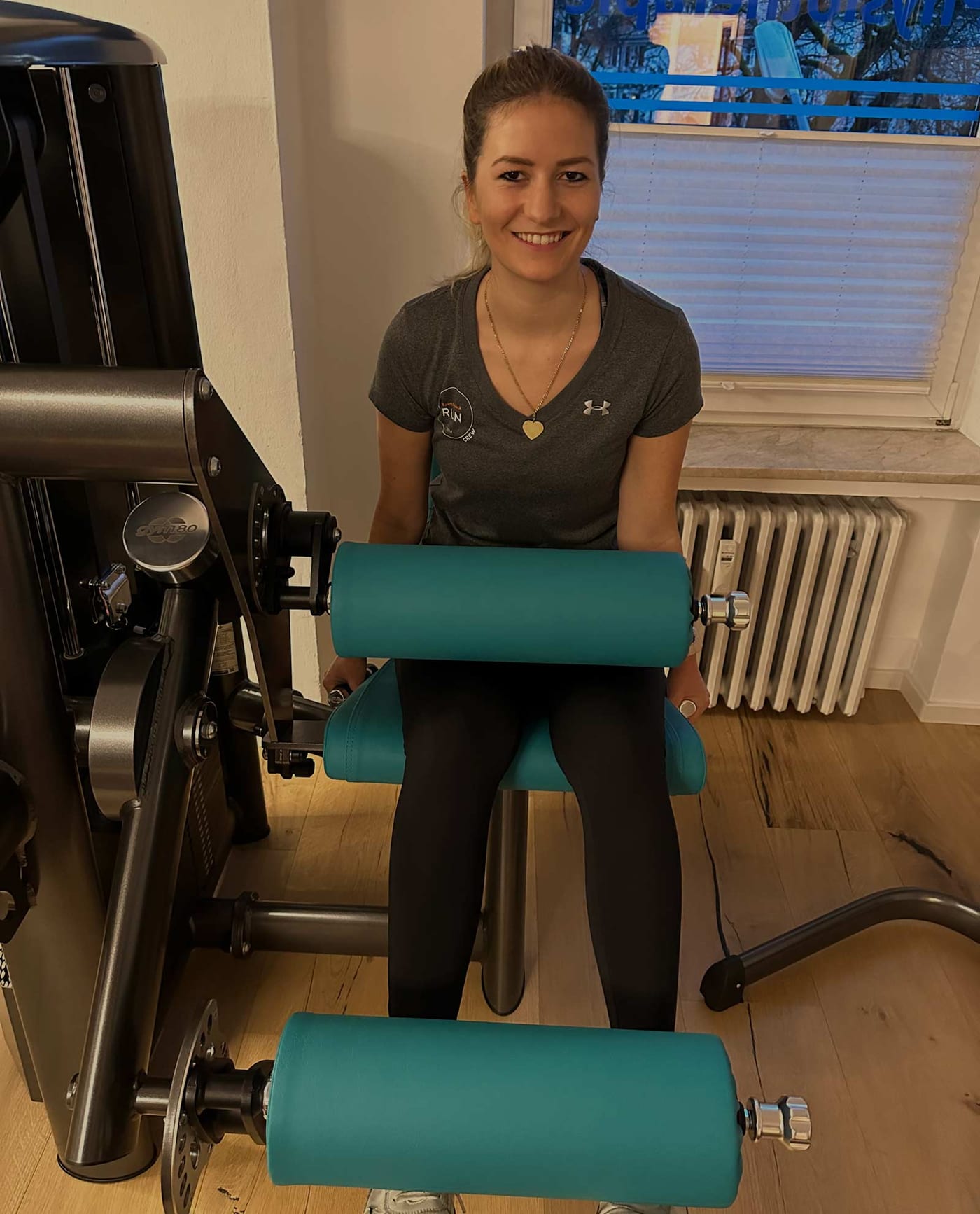 Patient beim Training am Gerät