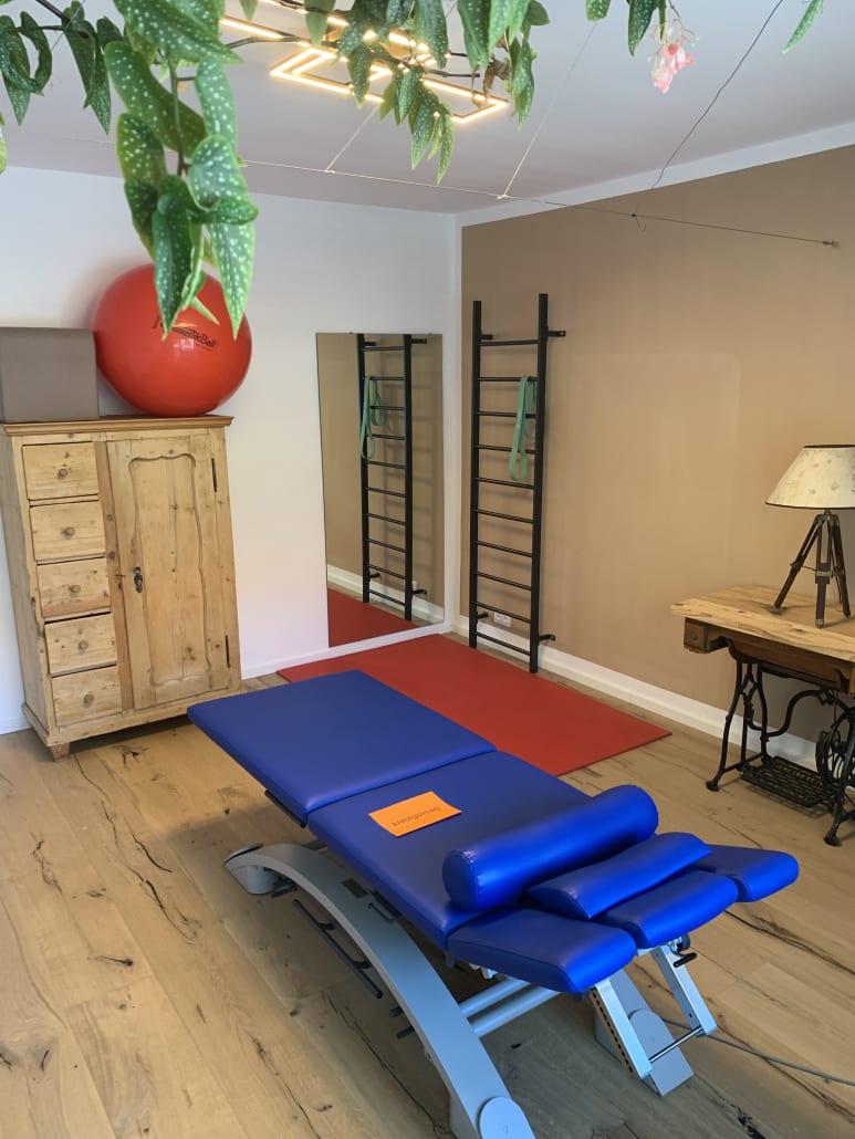 Therapieraum für Osteopathie und Manuelle Therapie