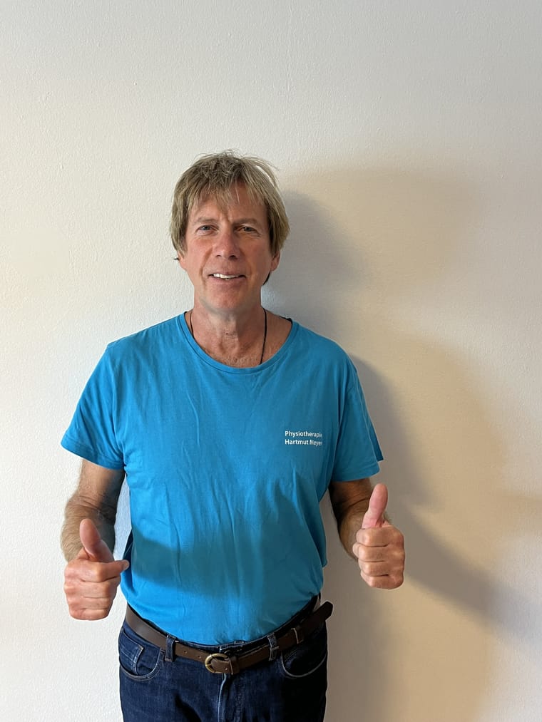 Hartmut Meyer, Physiotherapeut und Gründer der Praxis