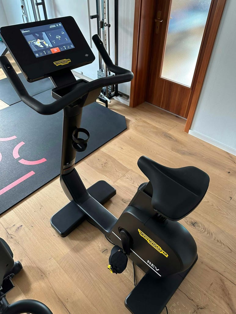 Fahrrad-Ergometer im Trainingsbereich